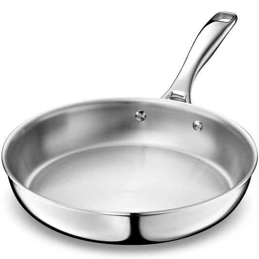 Stainless Steel 5-Ply Frying Pan | 10 inch