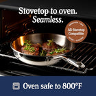 Stainless Steel 5-Ply Stock Pot | 12 Quart