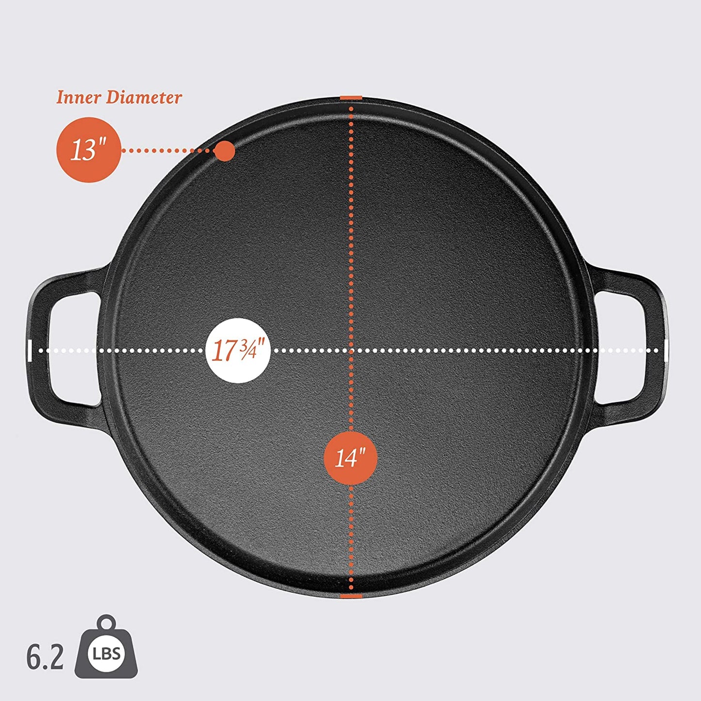 Cast Iron Pizza Pan