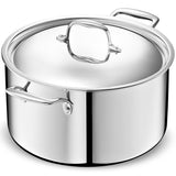 Stainless Steel 5-Ply Stock Pot  | 10 Quart