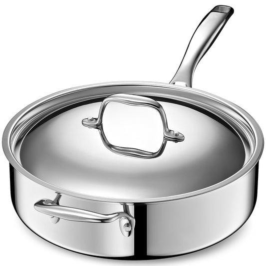 Stainless Steel 5-Ply Sauté Pan | 5 Quart