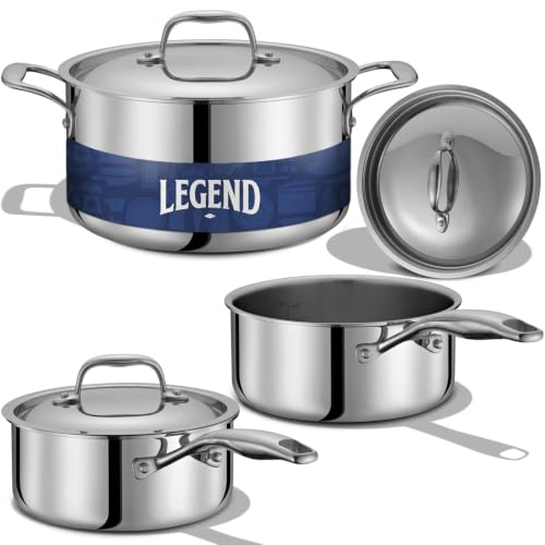 The Saucier Set | 5-Ply Stainless 6-Piece Set