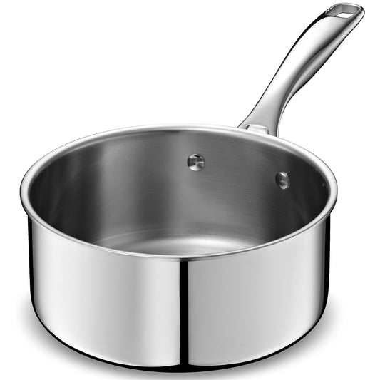 Stainless Steel 5-Ply Saucepan | 3 Quart