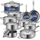 The All-Rounder Set | 5-Ply Stainless 20-Piece Set