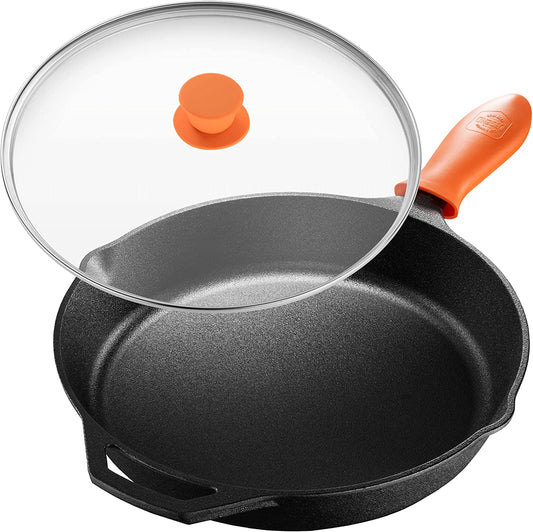 The latest styles: Purchase 3Pcs Pre-Seasoned Cast Iron Skillet Set 6/8/10in  Non-Stick by Blak Hom Blak Hom Now