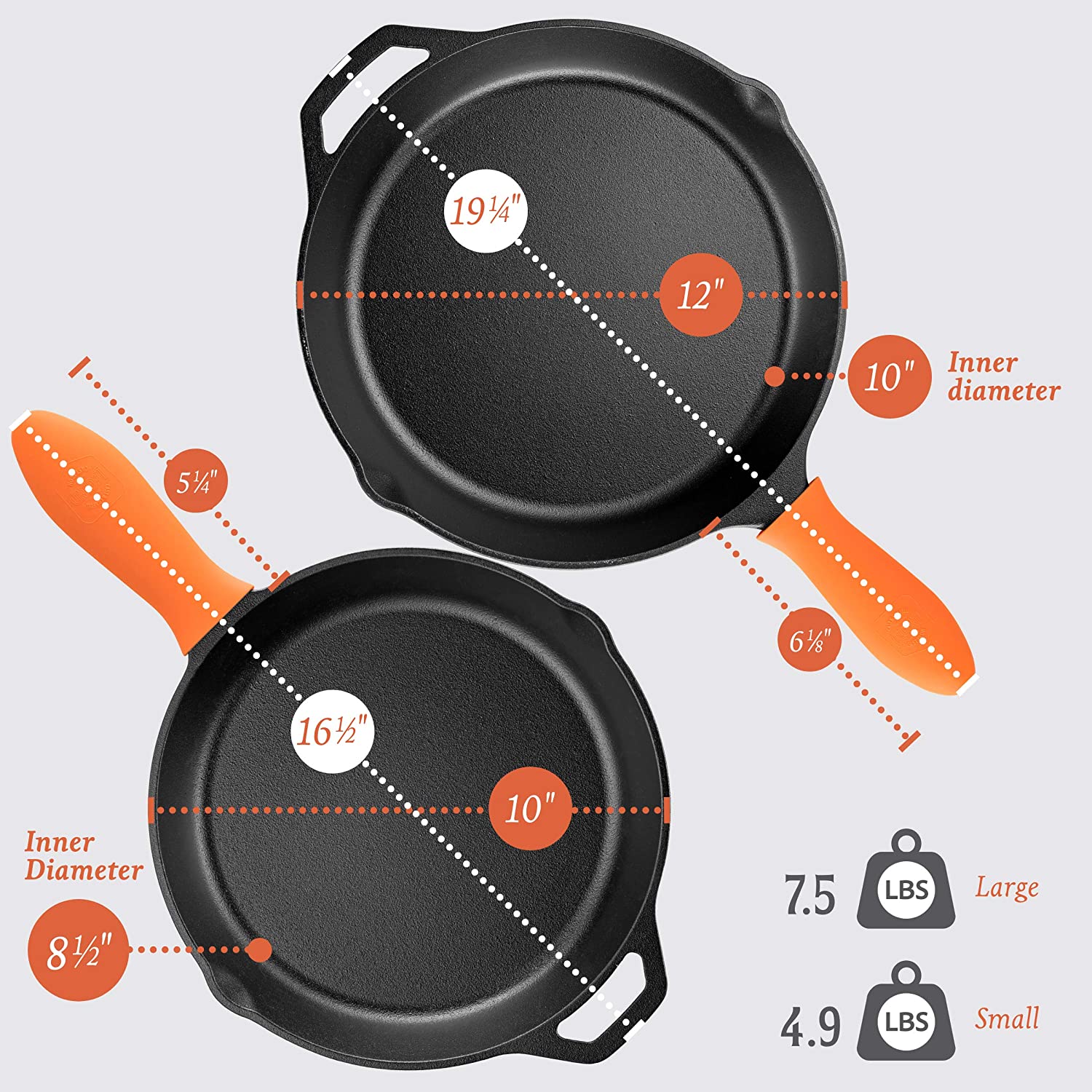 Legend Cookware Cast Iron series - Fonts In Use