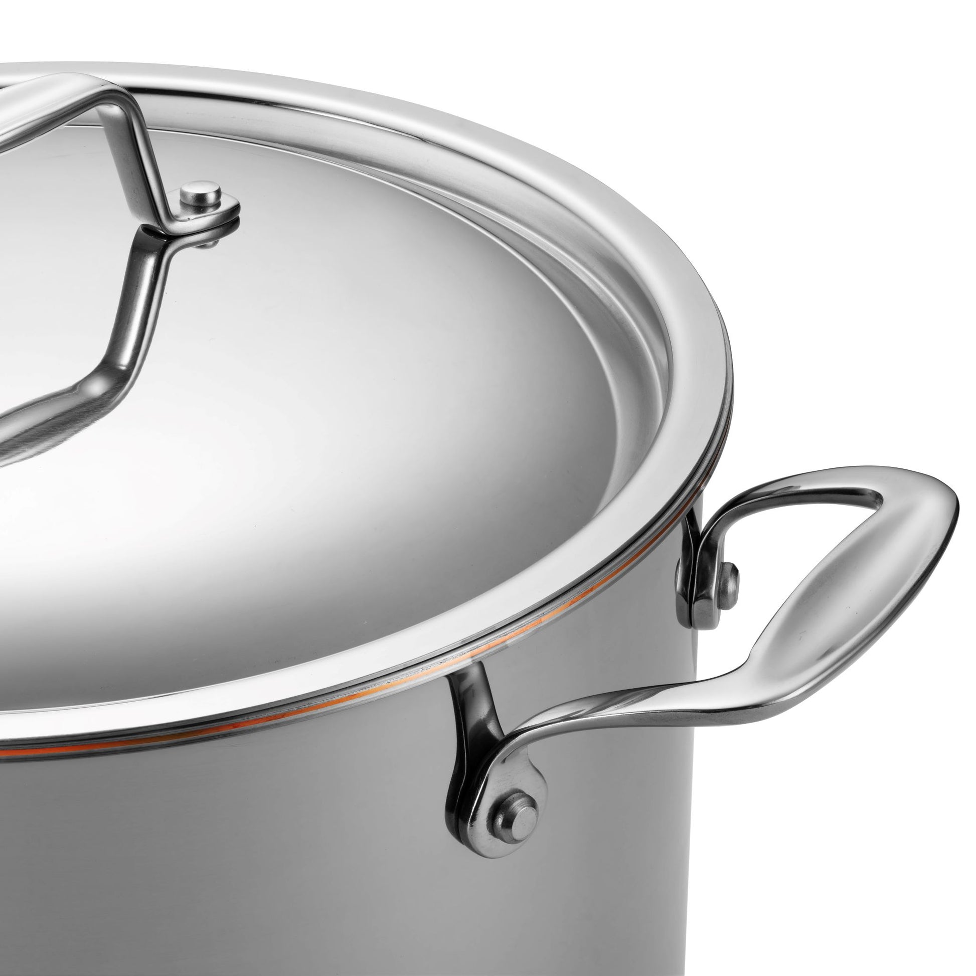 Legend Cookware 12.5 Quart Copper Core 5 Ply Stock Pot - Macy's