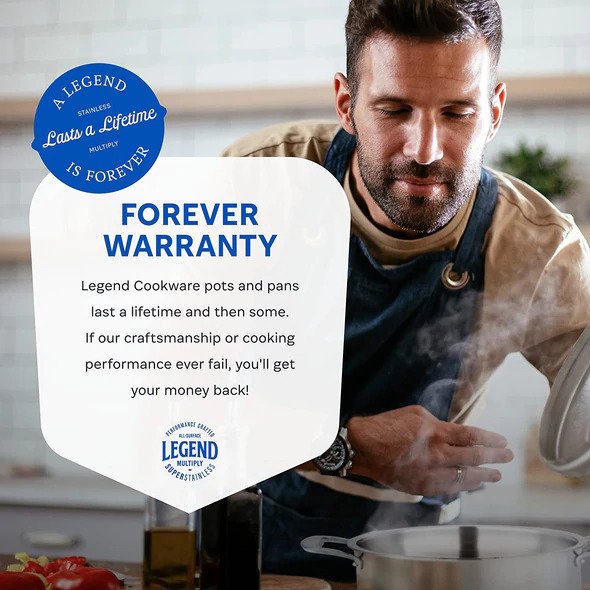 Legend Cookware 5 Ply All Stainless Cookware Review 